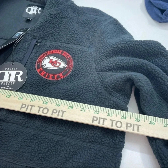 NWT Chiefs Darius Rucker full zip mens L fleece hoodie 1081 - Picture 7 of 9